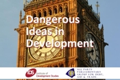 Dangerous Ideas in Development event held at the Palace of Westminster