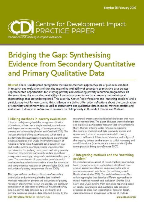 synthesising qualitative and quantitative evidence Integrating quantitative and qualitative evidence in systematic the institute has adopted a practical framework for synthesising evidence from quantitative,. synthesising qualitative and quantitative evidence Integrating quantitative and qualitative evidence in systematic the institute has adopted a practical framework for synthesising evidence from quantitative,.