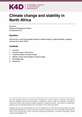 Climate change and instability