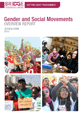 Gender and Social Movements report cover page cover page of BRIDGE Cutting Edge report on 'Gender and Social Movements'