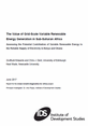 The Value of Grid-Scale Variable Renewable Energy Generation in Sub-Saharan Africa The Value of Grid-Scale Variable Renewable Energy Generation in Sub-Saharan Africa