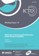 ICTD Working Paper 15 cover page for ICTD Working Paper 15