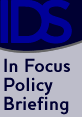 In Focus 2012 This is the image for an In Focus Policy Briefing.