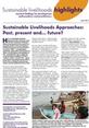 Sustainable Livelihoods Approaches: past, present and... future? Front cover of the publication covering highlights of the January 2011 seminar on "Sustainable Livelihoods Approaches: past present and...future?"