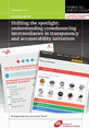 MAVC_RRFeb17_frontcover_Shifting_the_Spotligh_Understanding_Crowdsourcing_Intermediaries This is the front cover of MAVC Research Report Shifting the Spotlight: Understanding Crowdsourcing Intermediaries in Transparency and Accountability Initiatives