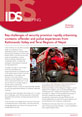 Key Challenges of Security Provision Rapidly Urbanising Contexts: Offender and Police Experiences from Kathmandu Valley and Terai Regions of Nepal This is the image for the brief, 'Key Challenges of Security Provision Rapidly Urbanising Contexts: Offender and Police Experiences from Kathmandu Valley and Terai Regions of Nepal'.