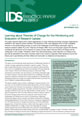 Learning about Theories of Change for the Monitoring and Evaluation of Research Uptake This is the image for IDS Practice Paper InBrief 14, 'Learning about Theories of Change for the Monitoring and Evaluation of Research Uptake'.