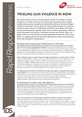RRB11_FrontCover This is the image to IDS Rapid Response Briefing 11, 'Tackling Gun Violence in India'.