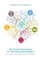 Ten Frontier Technologies for International Development front cover Front cover for 'Ten Frontier Technologies for International Development'