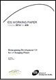 Reimagining Development 3.0 for a Changing Planet This is the image for IDS Working Paper 435, 'Reimagining Development 3.0 for a Changing Planet'.