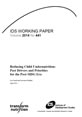 Reducing Child Undernutrition: Past Drivers and Priorities for the Post-MDG Era This is the image for IDS Working Paper 441, 'Reducing Child Undernutrition: Past Drivers and Priorities for the Post-MDG Era'.