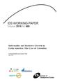WP469_FrontCover This is the front cover to IDS Working Paper 469, 'Informality and Inclusive Growth in Latin America: The Case of Colombia'.