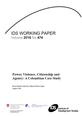 WP474_FrontCover This is the font cover to IDS Working Paper 474, 'Power, Violence, Citizenship and Agency: A Colombian Case Study'.