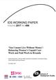 WP498_FrontCover This is the front cover to IDS Working Paper 498, '‘You Cannot Live Without Money’: Balancing Women’s Unpaid Care Work and Paid Work in Rwanda'.