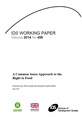 WP458_FrontCover This is the cover to IDS Working Paper 458, 'A Common Sense Approach to the Right to Food'.