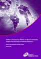 RR73 This is the image for IDS Research Report 73, 'Shifts in Innovation Power to Brazil and India: Insights from the Auto and Software Industries'.