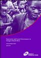 Insecurity and Local Governance in Congo’s South Kivu This is the image for 'Insecurity and Local Governance in Congo’s South Kivu'.