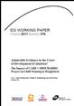 IDS Working Paper 376 This is the image of IDS Working Paper 376, 'Admissible Evidence in the Court of Development Evaluation? The Impact of CARE’s SHOUHARDO Project on Child Stunting in Bangladesh'.