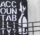 Accountability Graffiti 1 Taken by Lord Jim (Flickr) CC BY 2.0