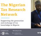 Nigerian Tax Research Network launch Promotional image for launch of the Nigerian Tax Research Network on 12 September 2017.