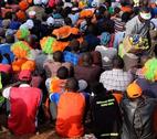 Kenya election rally 2017 crowded Kenya election rally 2017