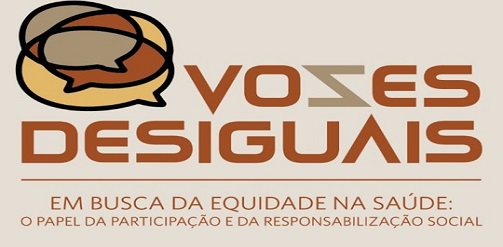Logo for Vozes Desiguais (Unequal Voices) project