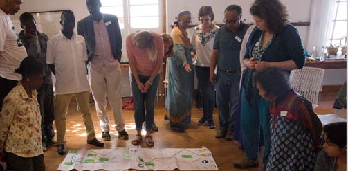 Image of Building Sustainable Inclusion project partners at international workshop