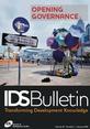 IDSBull471_FrontCover This is the front cover to IDS Bulletin 47.1, 'Opening Governance'.