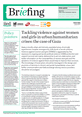 Tackling violence against women and girls - IIED briefing