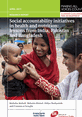 MAVC_RR_April17_frontcover_Social_accountability_Initiatives_in_Health_and Nutrition This is the front cover of MAVC research Report Social accountability Initiatives in Health and Nutrition: Lessons from India, Pakistan and Bangladesh