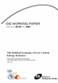 The Political Economy of Low Carbon Energy in Kenya This is the image for IDS Working Paper 445, 'The Political Economy of Low Carbon Energy in Kenya'.