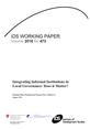 WP473_FrontCover This is the cover to IDS Working Paper 473, 'Integrating Informal Institutions in Local Governance: Does it Matter?'.