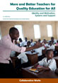 more and better teachers