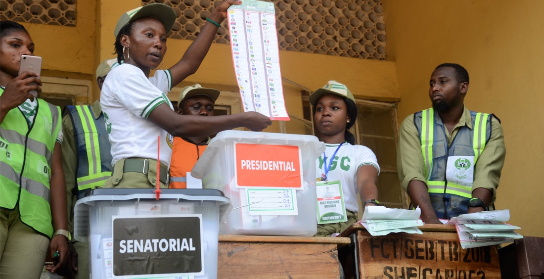 Nigeria Elections 2019. Credit: The Commonwealth, Nigeria Elections 2019 - CC BY-NC 2.0 Flickr: https://flic.kr/p/2eQV82q