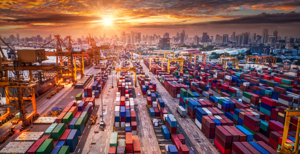 Shipping port in Bangkok, Thailand. China has been promoting economic and trade cooperation with Thailand in recent years to advance its One Belt, One Road initiative. Some applaud the initiative’s potential to progress global sustainability; others argue that it poses considerable social, economic, environmental, political and security risks. 