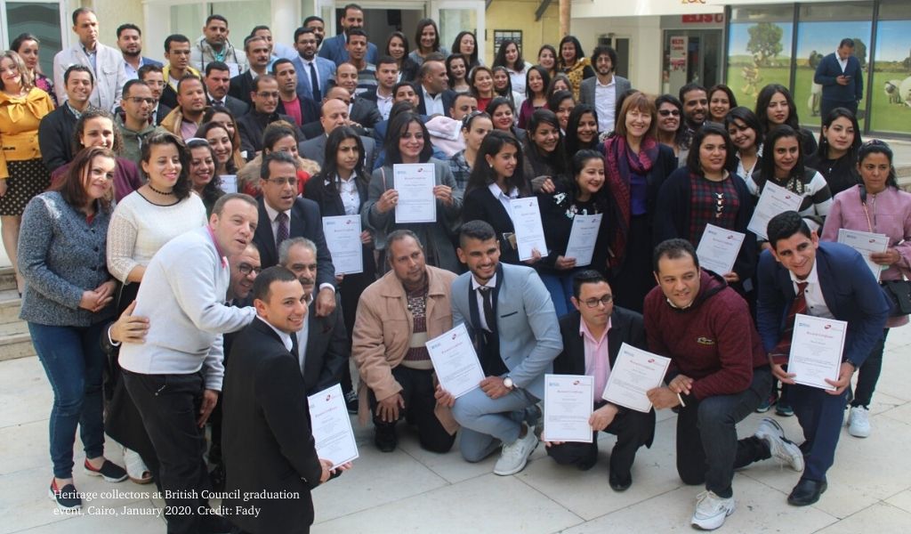 Cultural heritage collectors from Coptic Culture Conservation Collective
