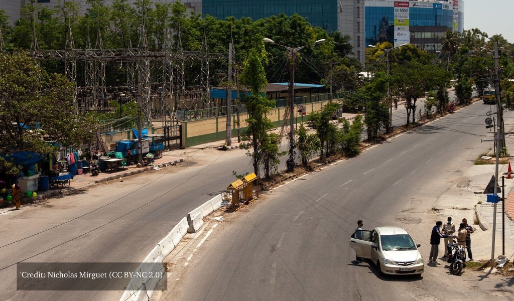 Bangalore during India COVID-19 lockdown in March 2020