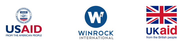 USAID, Winrock International, UKaid Logos