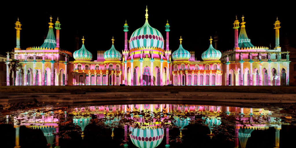 This is a photo of the Royal Pavilion in Brighton.