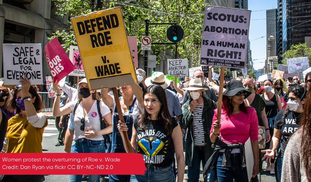 Women protest in the US