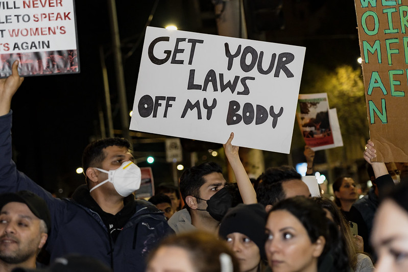 People gather in Melbourne, their thousands, for a second rally in a week to stand in solidarity with the Iranian protests.