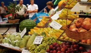 Fruits in a market in Brazil
